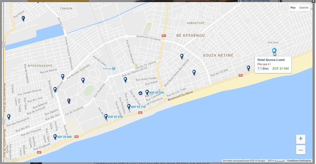 Hotel Aurore Lomé Kültér fotó